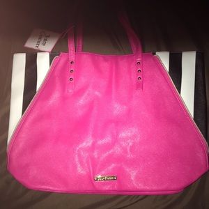 Pink with White and Black Stripes Juicy Couture